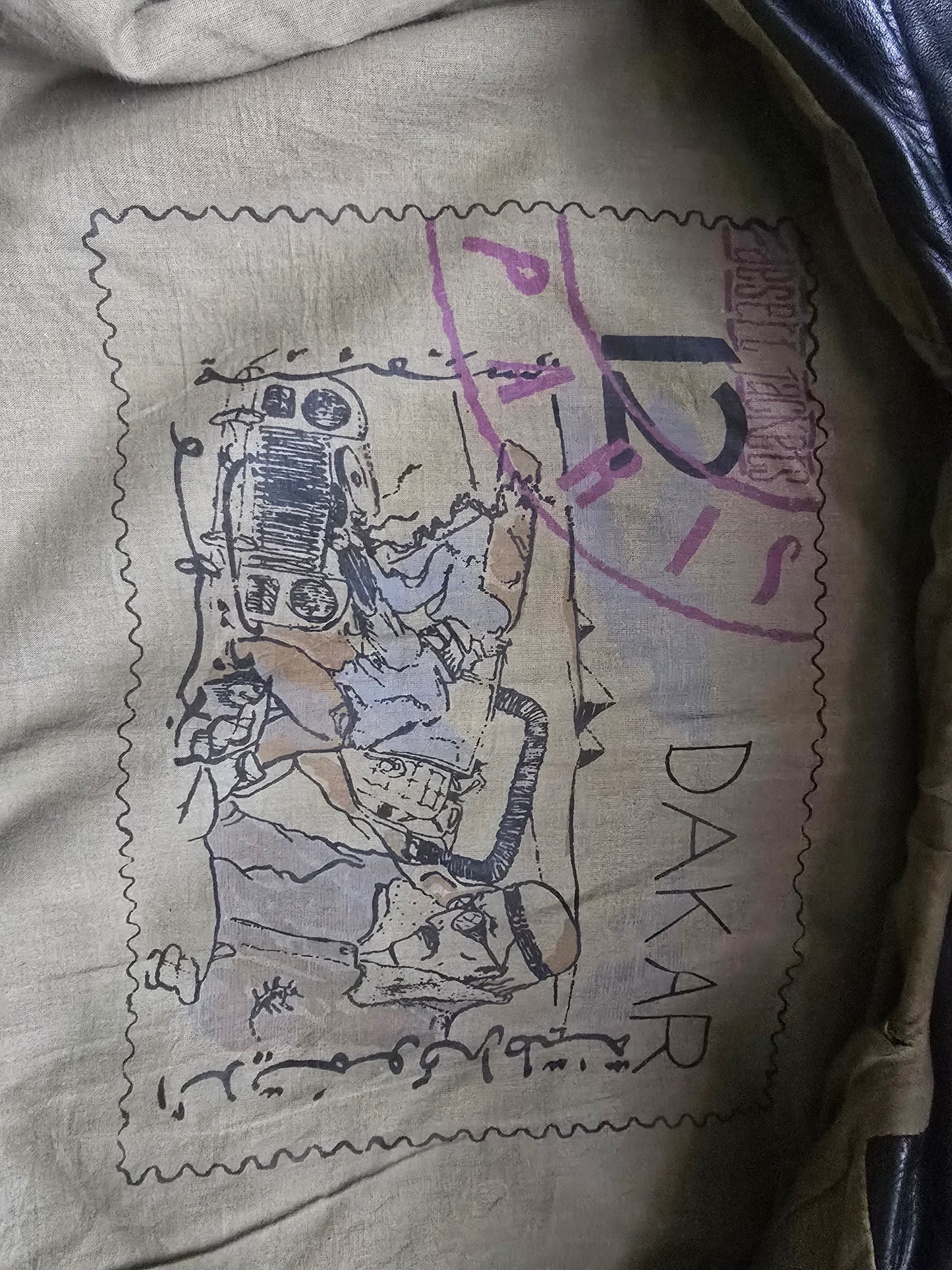 Dakar XXXL (42'') Leather Jacket